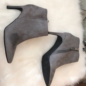 Gray bootie from target